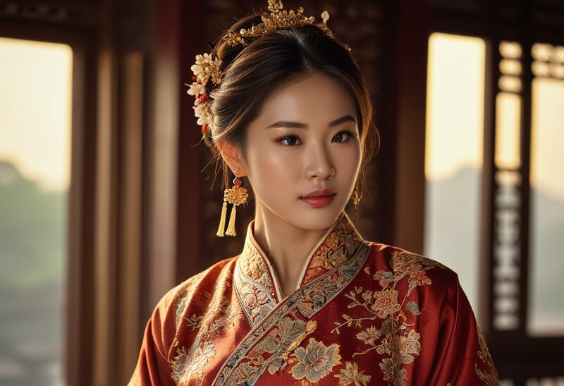 橘色黄昏剧照